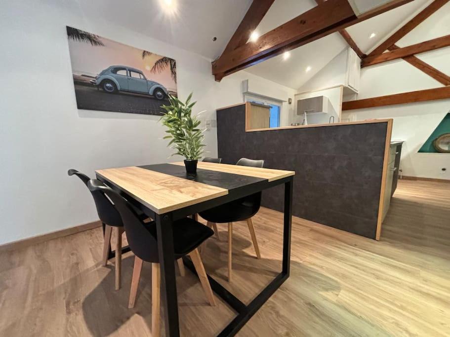 Mini-Loft, Terrasse 24M2, Internet Haut-Debit, Garage Prive Et Place De Parking