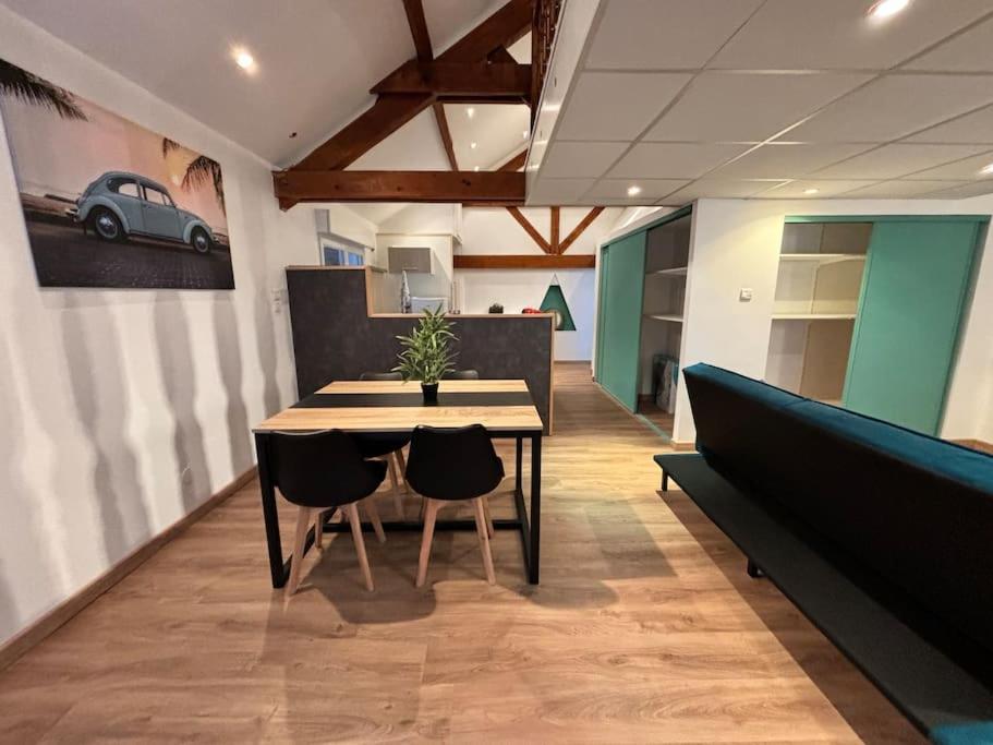 Mini-Loft, Terrasse 24M2, Internet Haut-Debit, Garage Prive Et Place De Parking